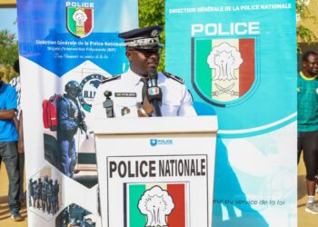 Mbour – Préparatifs JOJ : La Police Nationale aux cotés de la jeunesse à Saly Portudal