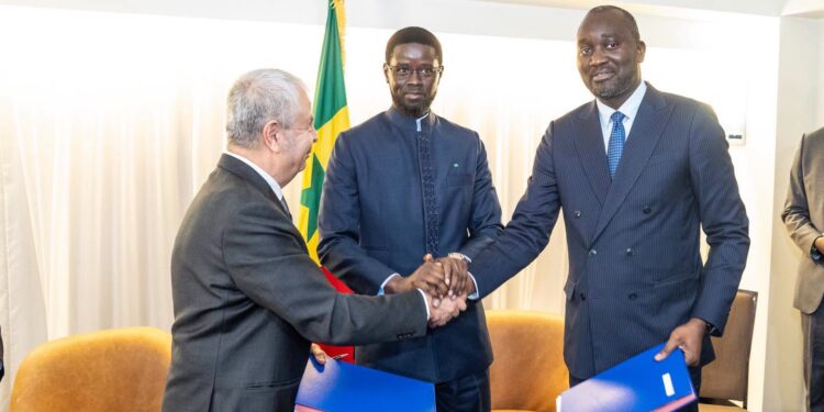 Le Président Diomaye a présidé la cérémonie de signature d’un protocole d’accord entre la  SAR et la compagnie turque Yamata