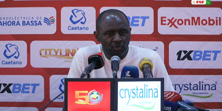 Patrick Vieira après le nul face au Mozambique : “On a identifié les manques, on va les combler avec du travail…”