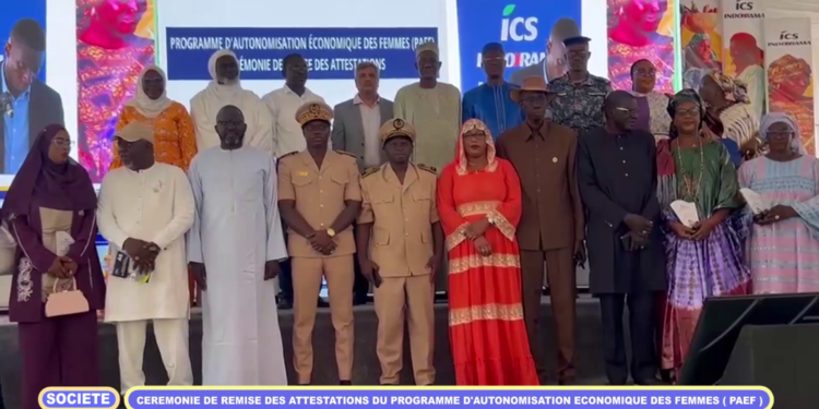 VIDEO – Cérémonie de remise des attestations aux bénéficiaires du PAEF à Darou Khoudoss