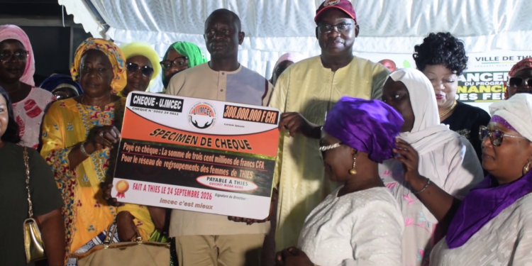 Thiès – Le maire Babacar Diop a procédé au lancement du programme de financement des femmes