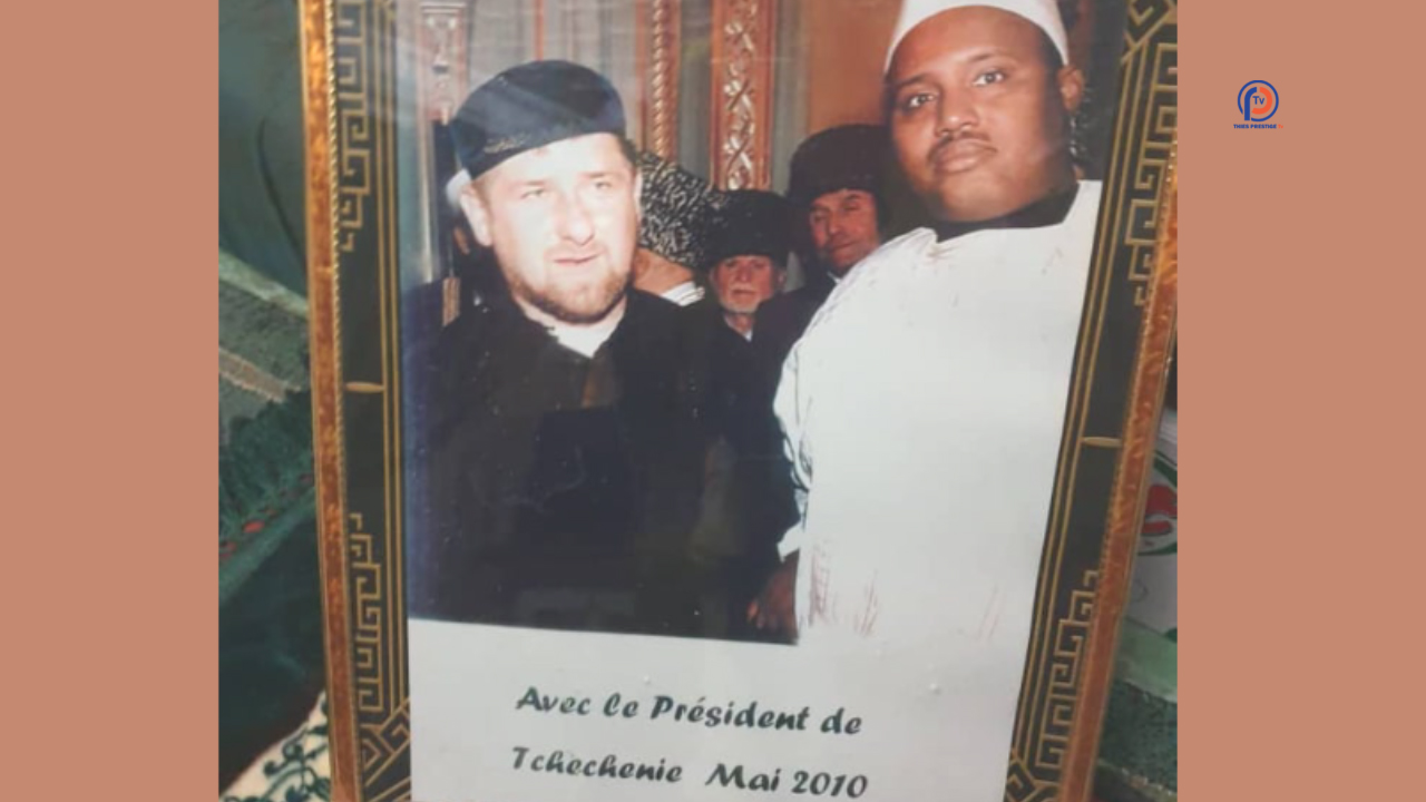 Photos Souvenirs – Cheikh Ahmed Saloum Dieng & le Président Ramzan Kadyrov (Tchétchénie ) en 2010