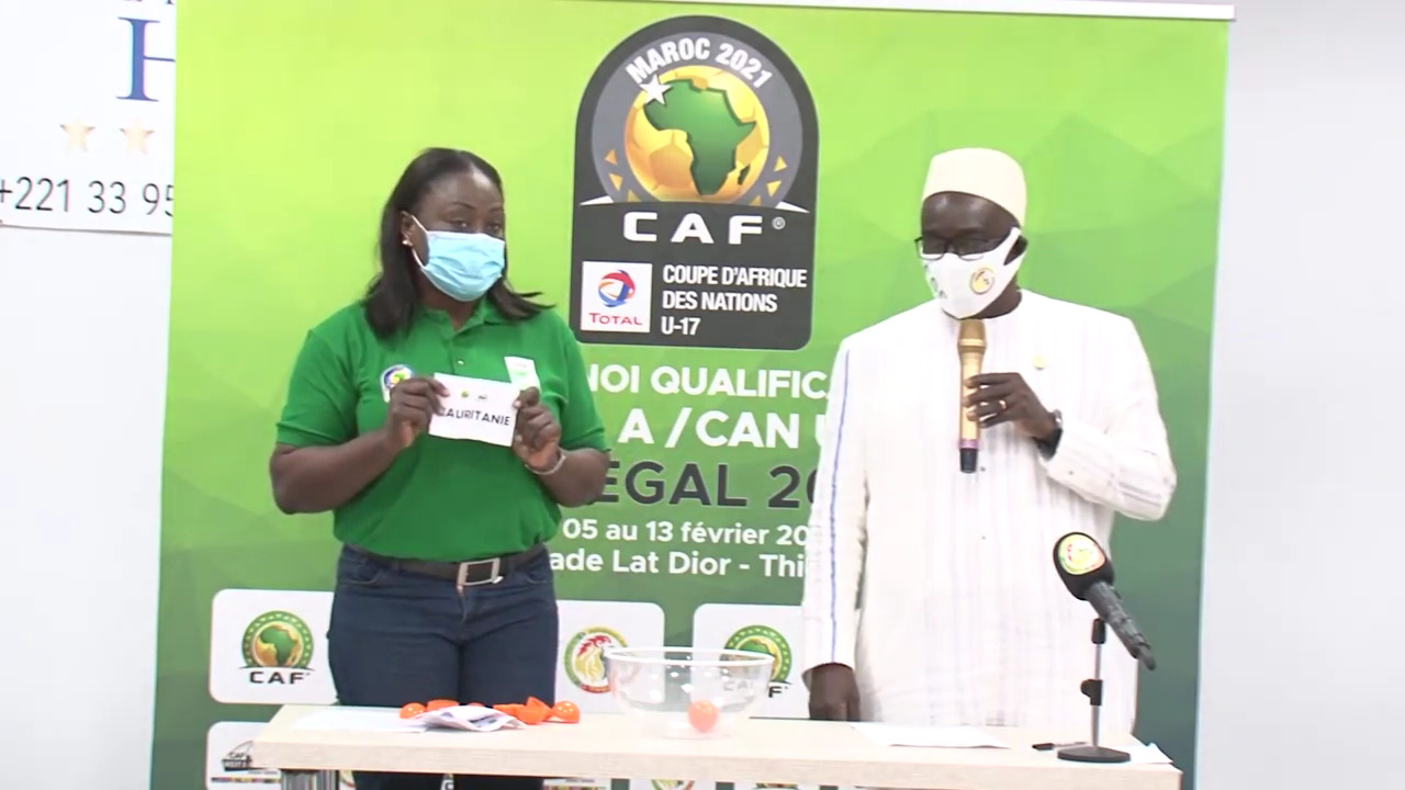 VIDEO – Thiès a abrité le tirage du Tournoi qualificatif CAN U-17 Maroc 2021