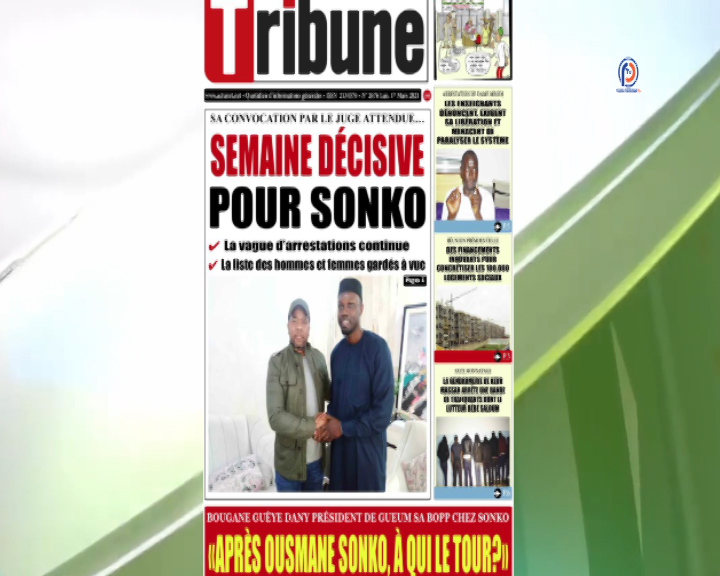 Revue de Presse du 24 Février 2021 : Les quotidiens encore à fond sur l’affaire Ousmane Sonko