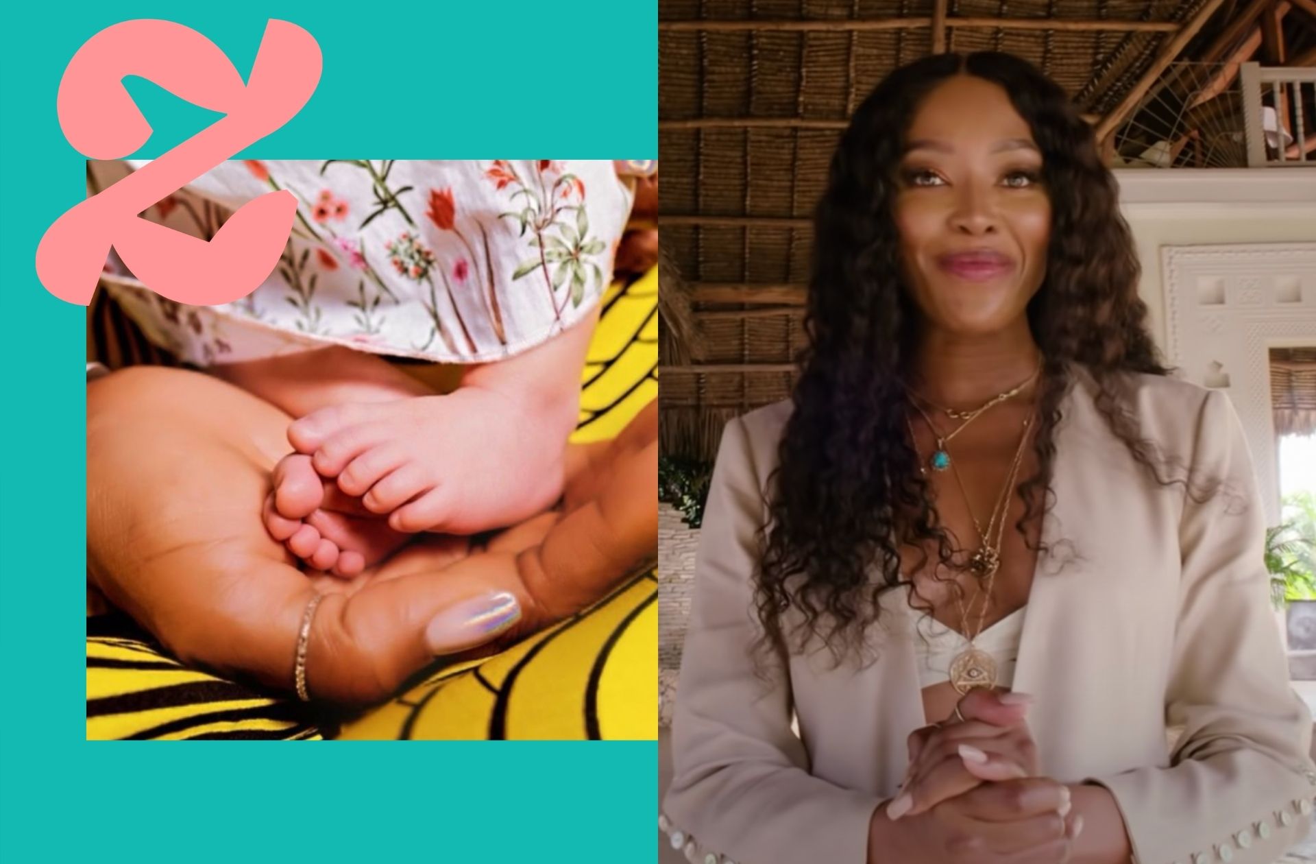 People : Naomi Campbell devient mère pour la première fois à 50 ans