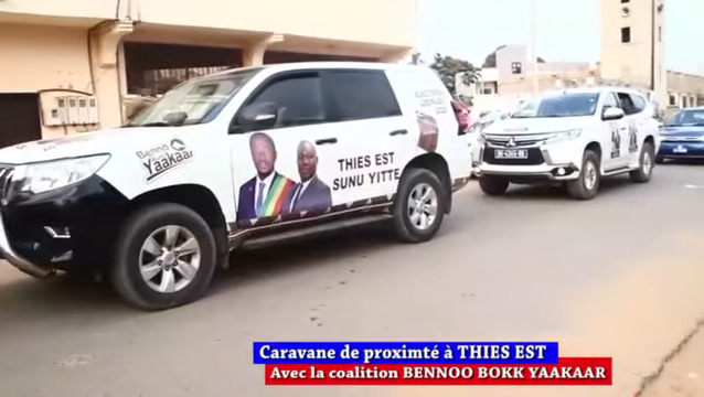 VIDEO – Le candidat de BBY Saer Mangane sillonne les quartiers de la commune de Thiès Est