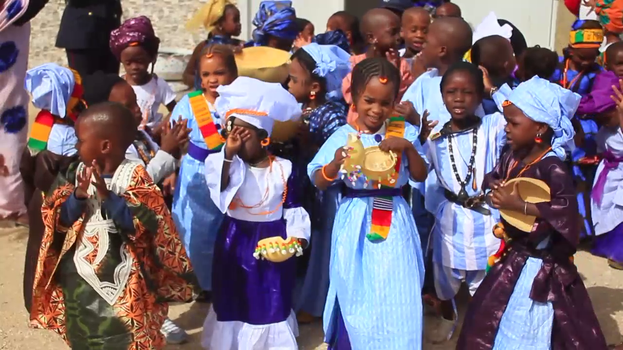 Thiès – Célébration du Mardi Gras par les enfants de l’école Keur Fanta