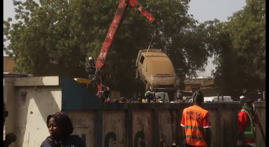 Thiès – Démarrage des opérations de désencombrement de la ville