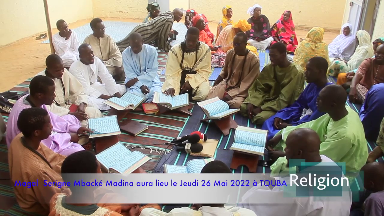 Préparatifs Magal Serigne Mbacké Madina le 26 Mai 2022 à Touba