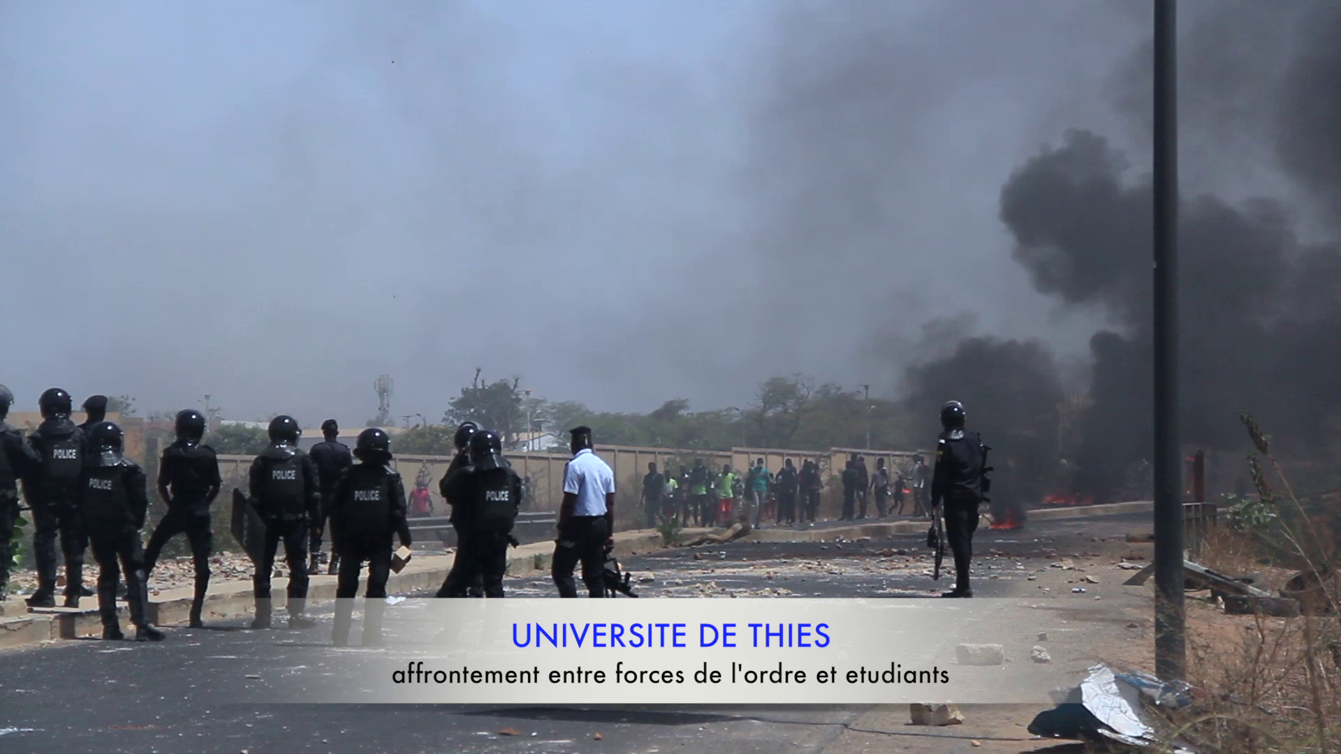 VIDEO – Intifada à l’Université Iba Der Thiam à Thiès