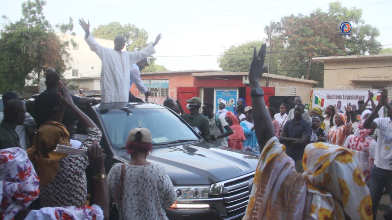Législatives 2022 : Caravane de la coordination départementale de BBY à Thiès
