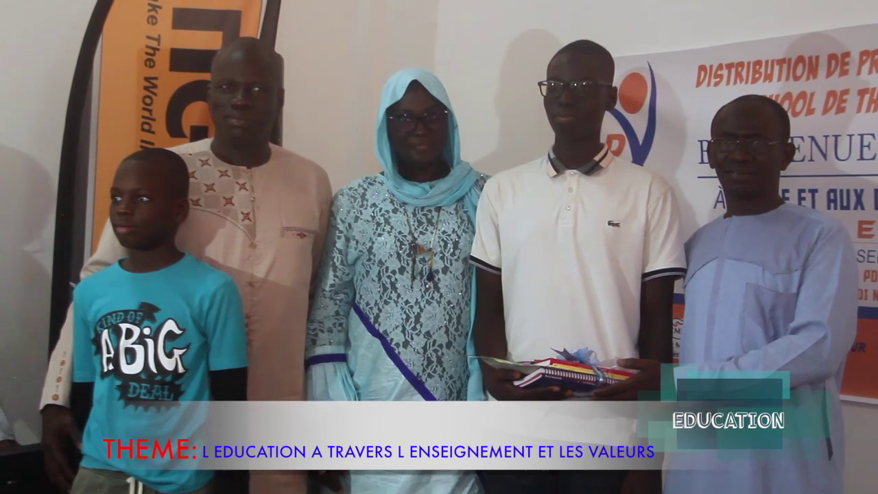 Thiès – Les meilleurs élèves du Groupe les Pédagogues ont reçu leur distinction