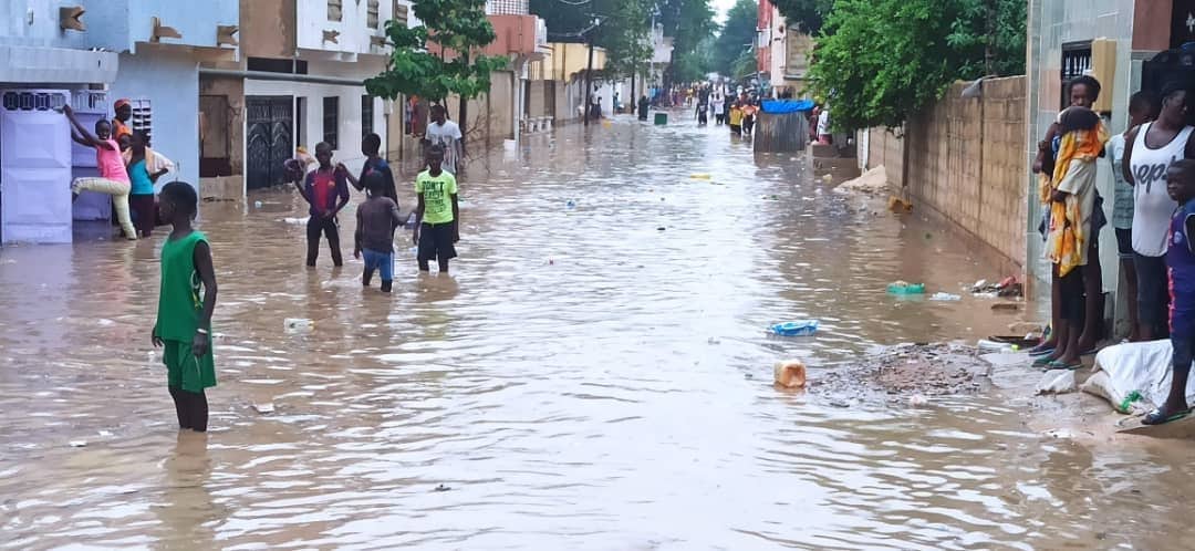 VIDEO – Fortes pluies enregistrées à Thiès : Le quartier Medina Fall patauge