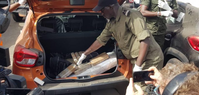 Trafic international de drogues : 25 kg de cocaïne pure saisis à Kaolack par la Douane