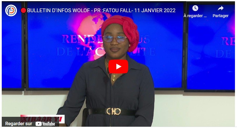 VIDEO – Flash Infos de 13H 30 du 11 Janvier 2023 (Wolof)