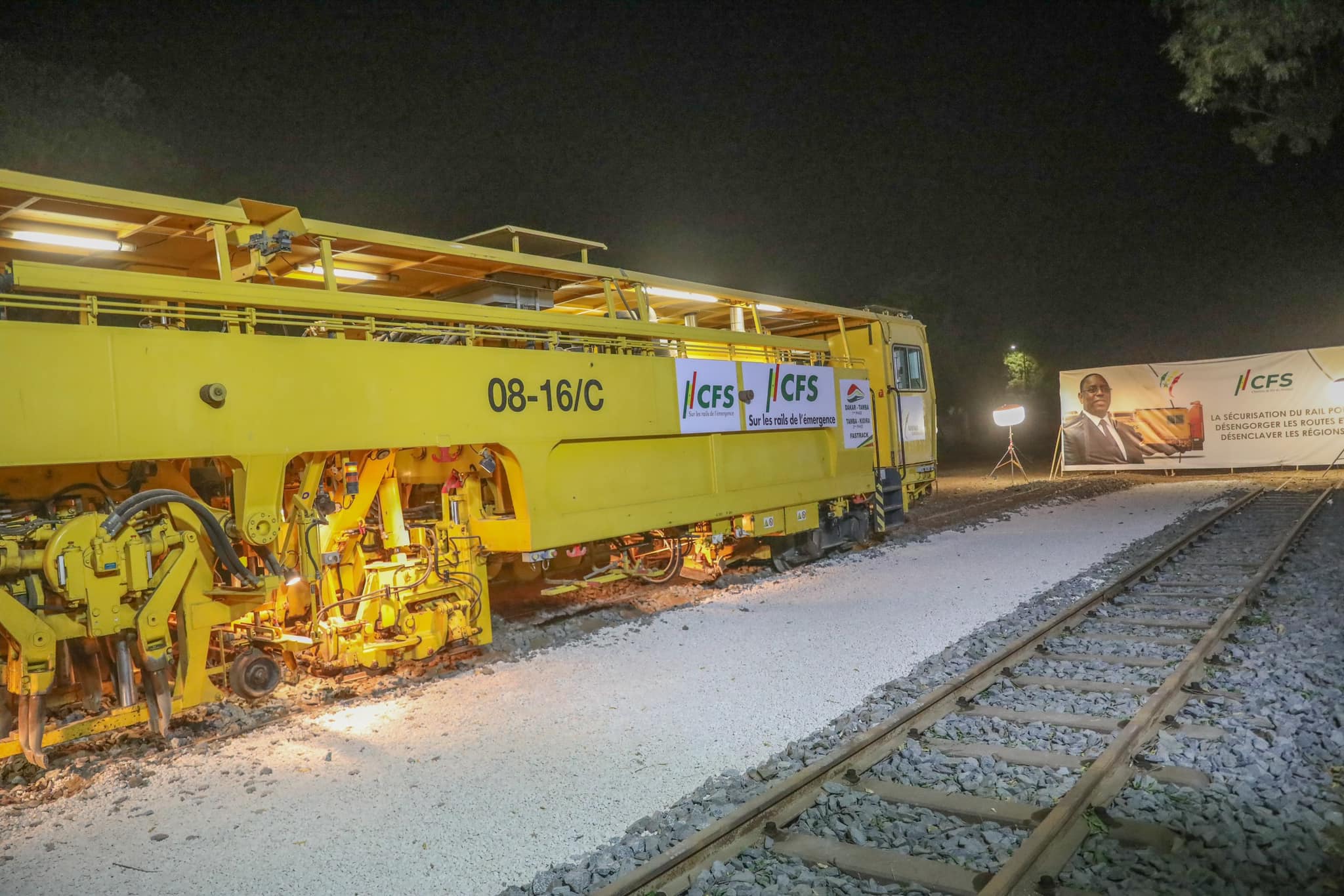Thiès – Lancement des travaux de réhabilitation de la ligne ferroviaire Dakar-Kidira-Tambacounda