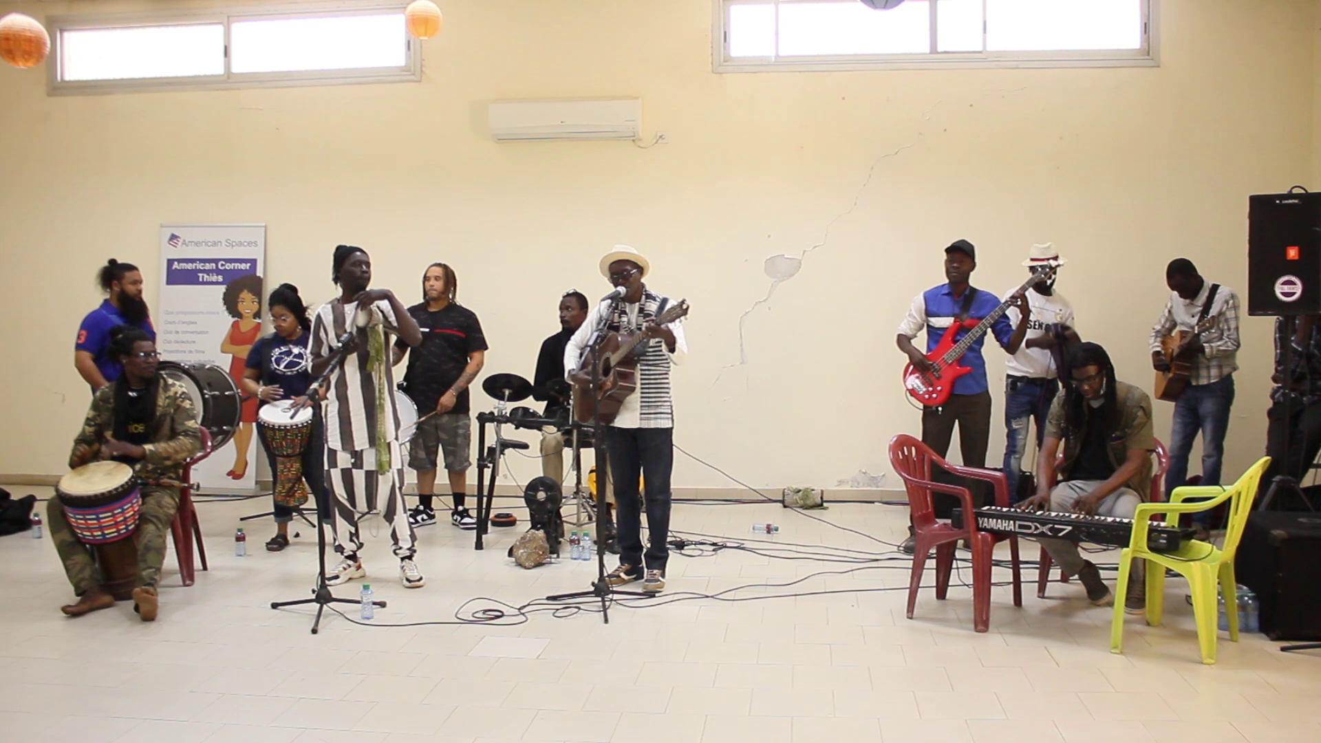 Culture – Atelier artistique entre musiciens Américains et Thièssois