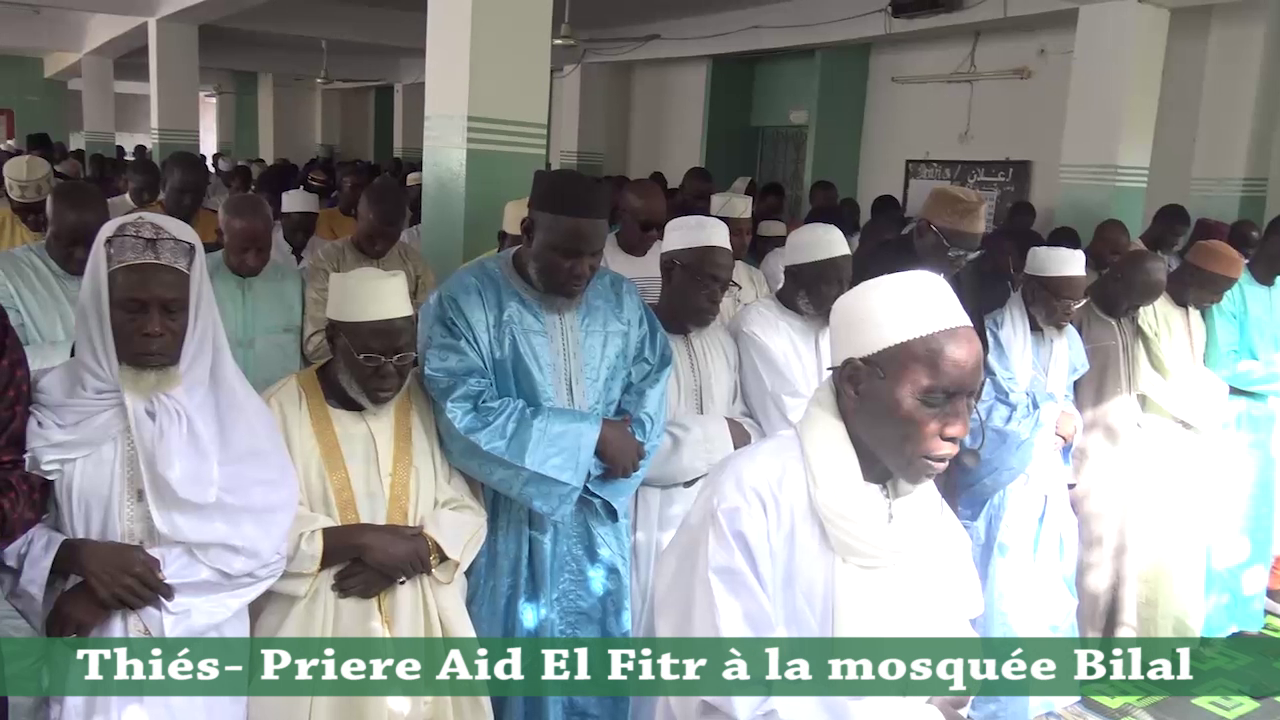 VIDEO – Prière de l’Aid El Fitr à la Mosquée Bilal à Thiès
