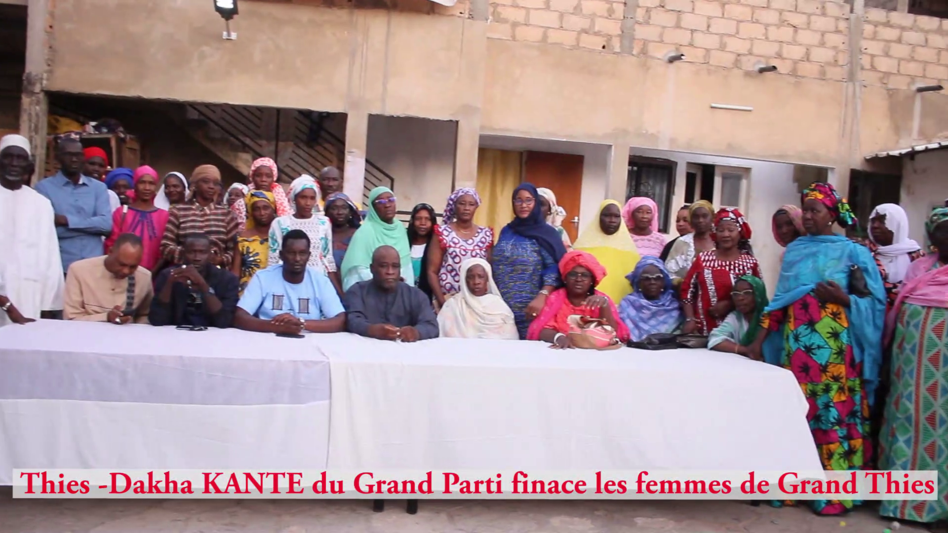 Thiès – Dakha Kanté du Grand Parti finance les groupements de femmes