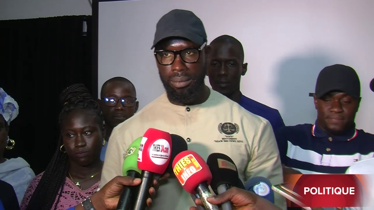 Thiès – Présidentielle 2024 : Le Pdt du Mouvement Ndaw Dou Fowe Deug annonce sa candidature
