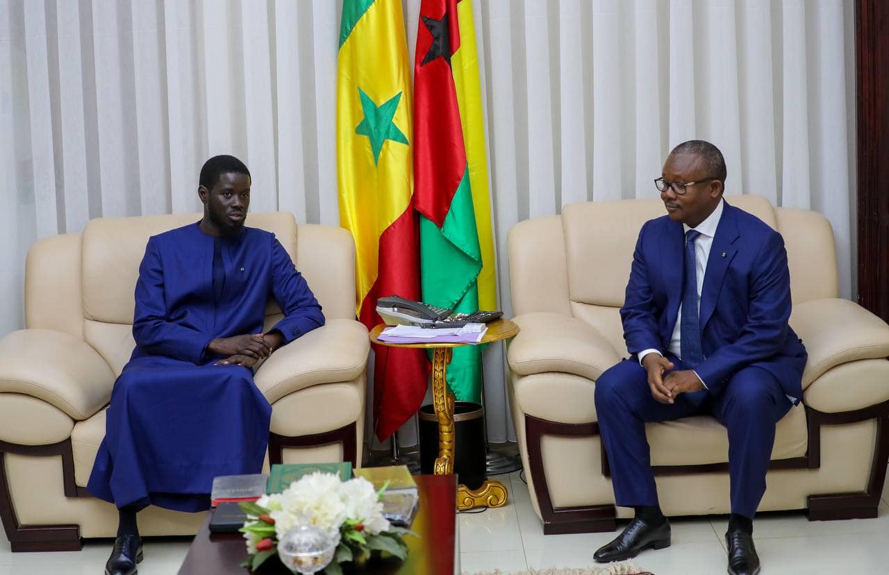 Visite en Guinée – Bissau : Le président Diomaye renforce les liens historiques entre le Sénégal et ses voisins