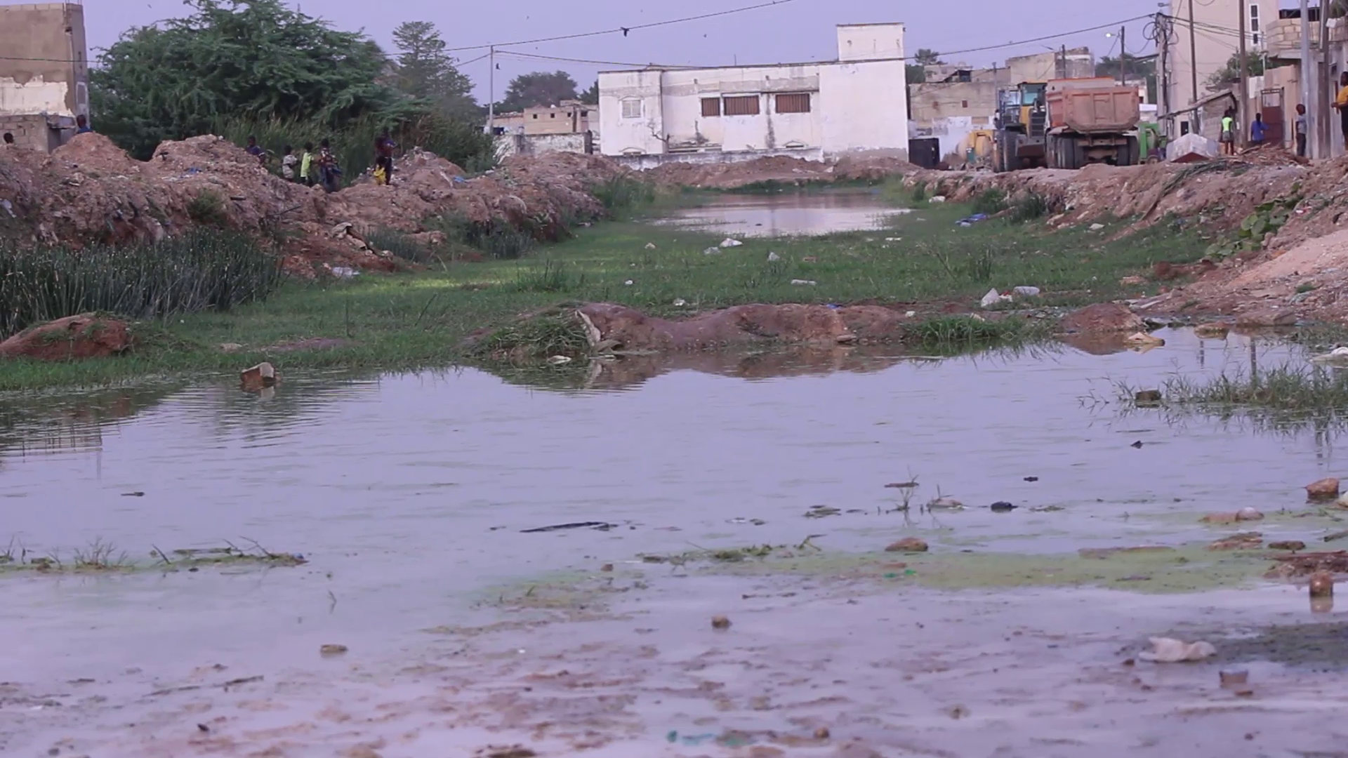Thiès – Arrêt des travaux du canal de Nguinth : Les habitants inquiets, lancent un cris de cœur