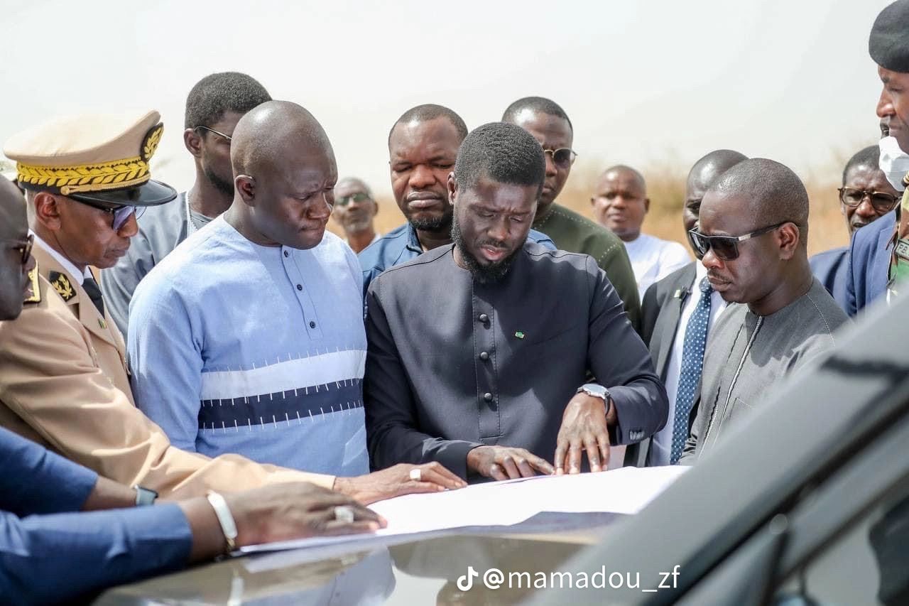 Thiès – Le Président Diomaye à Mbour 4 pour constater de visu !