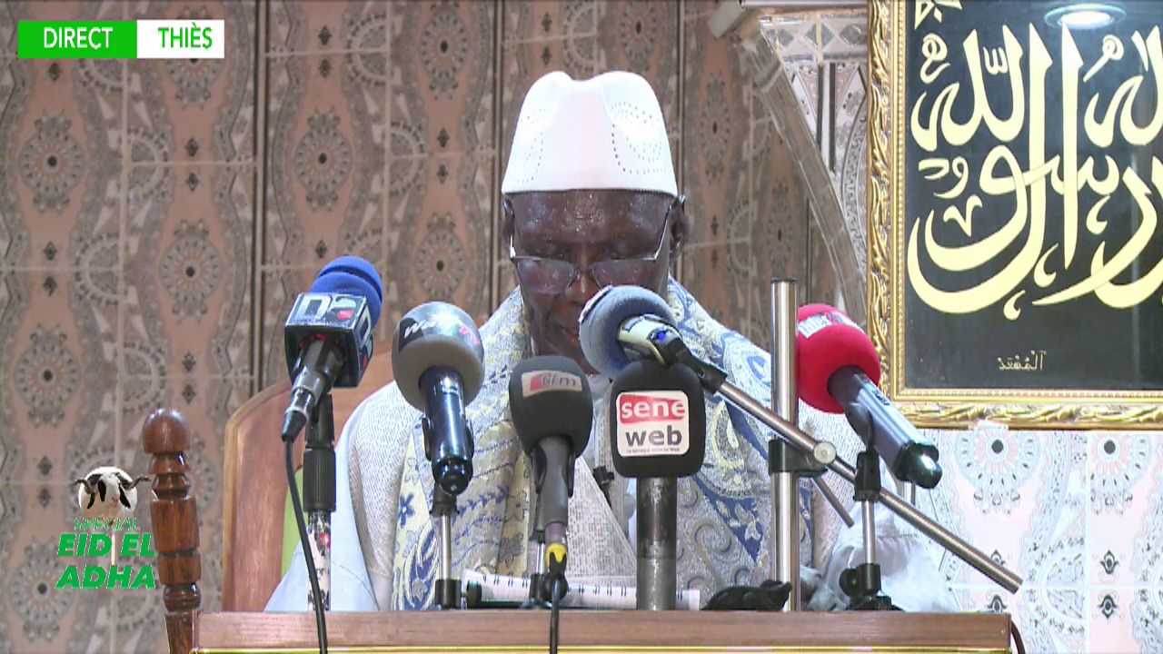 VIDEO : Prière de l’Aid – el – Kébir à la Grande Mosquée de Moussanté