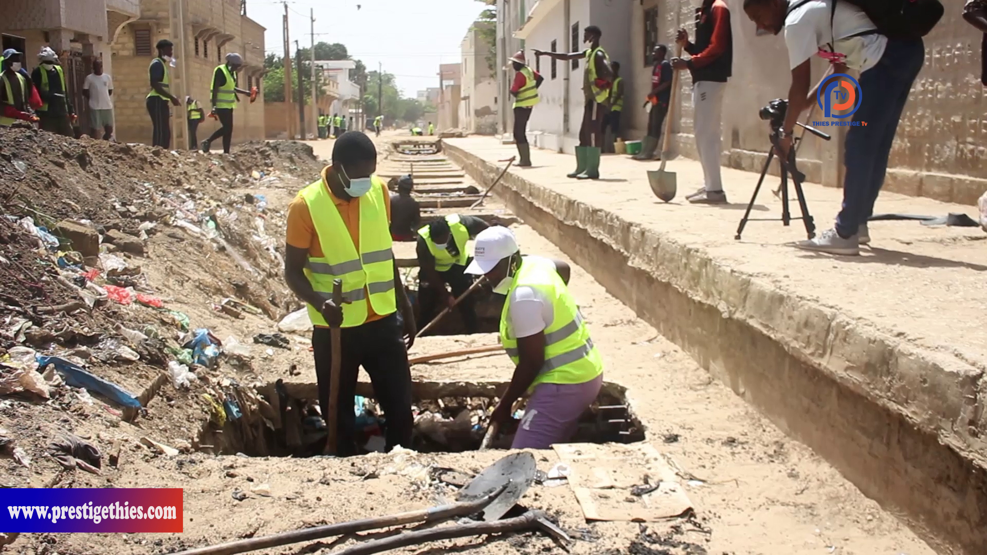 VIDEO – Lancement Deuxième phase Journée “Sétal Sunu Réw” au quartier Diakhao