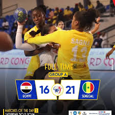 CAN Handball Féminin : Le Sénégal enchaine une 3èm victoire face à l’Egypte