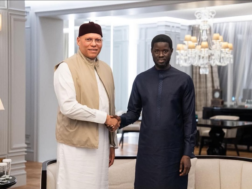 Qatar : Le Président Diomaye reçoit Karim Wade en audience