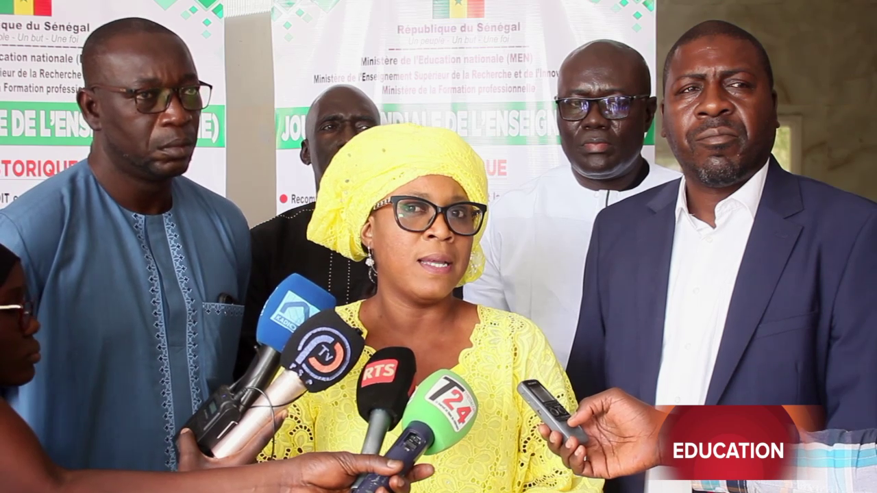 VIDEO – Célébration de la Journée mondiale de l’enseignant : Panel à l’auditorium de Thiès