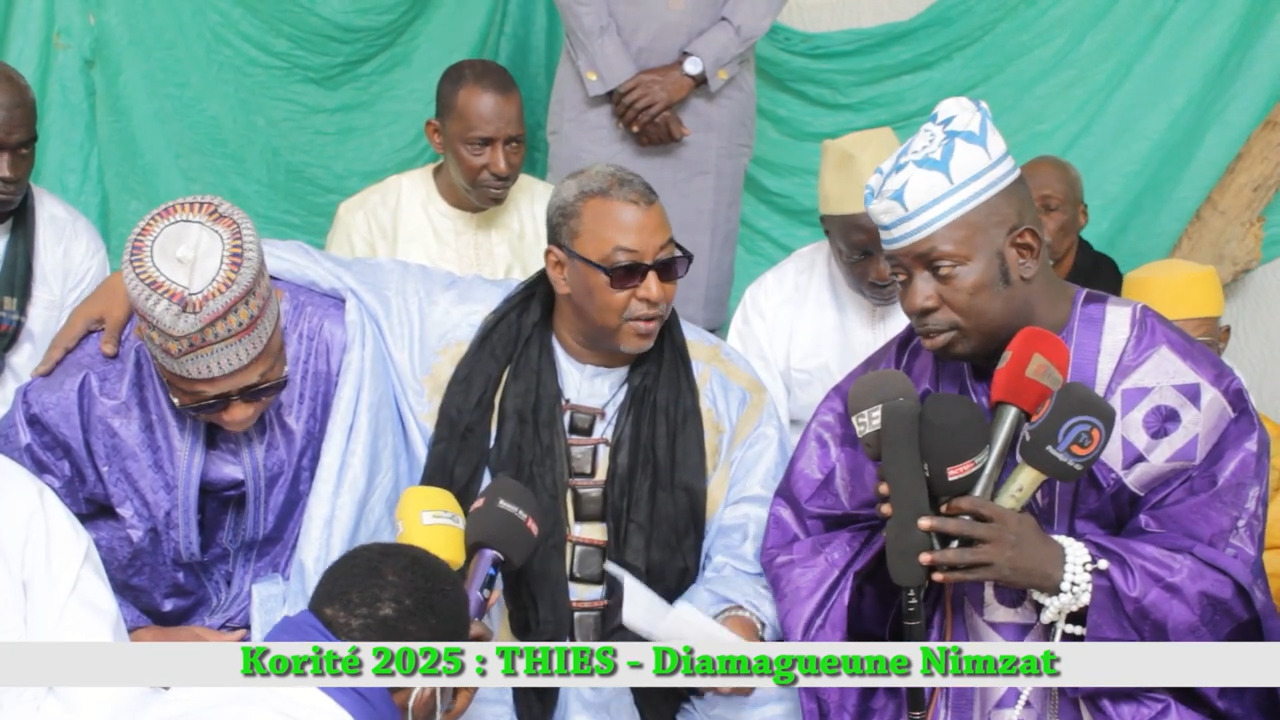 Thiès – Prière korité 2025 à Diameguene Nimzat chez Cherif Cheikhna Cheikhnama Aidara