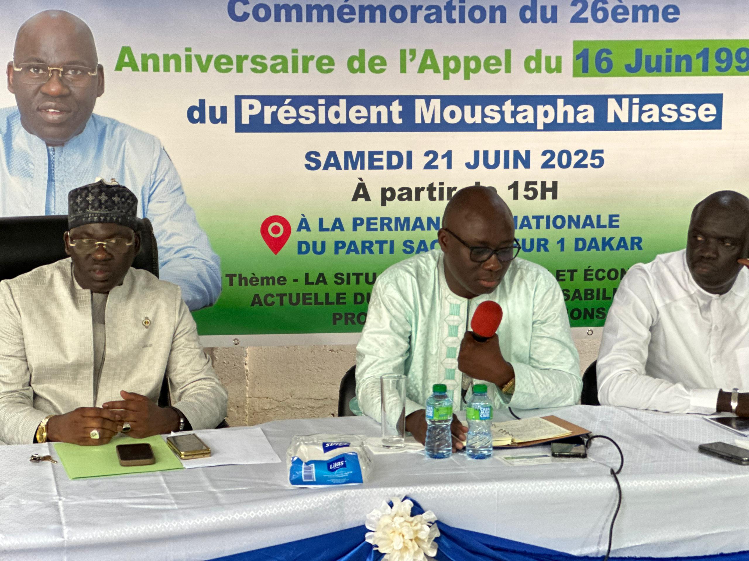 26e Anniversaire du Parti AFP/Mbaye Dione : « Changer le Sénégal devient un impératif absolu, l’aide ne fait pas le développement »