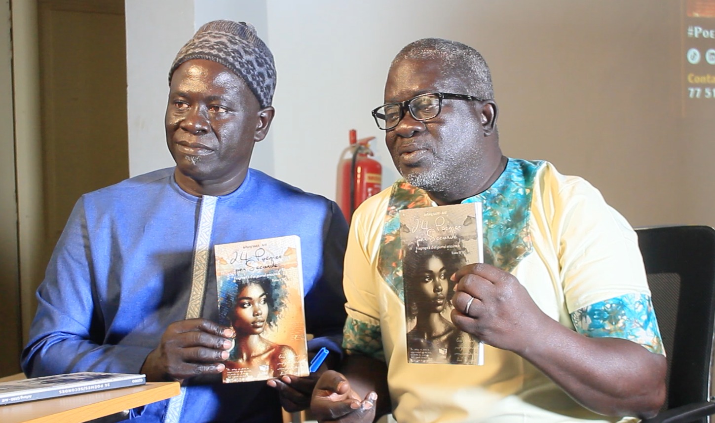 Thies : Cérémonie de dédicace de deux recueils de poèmes “24 POÈMES PAR SECONDE”