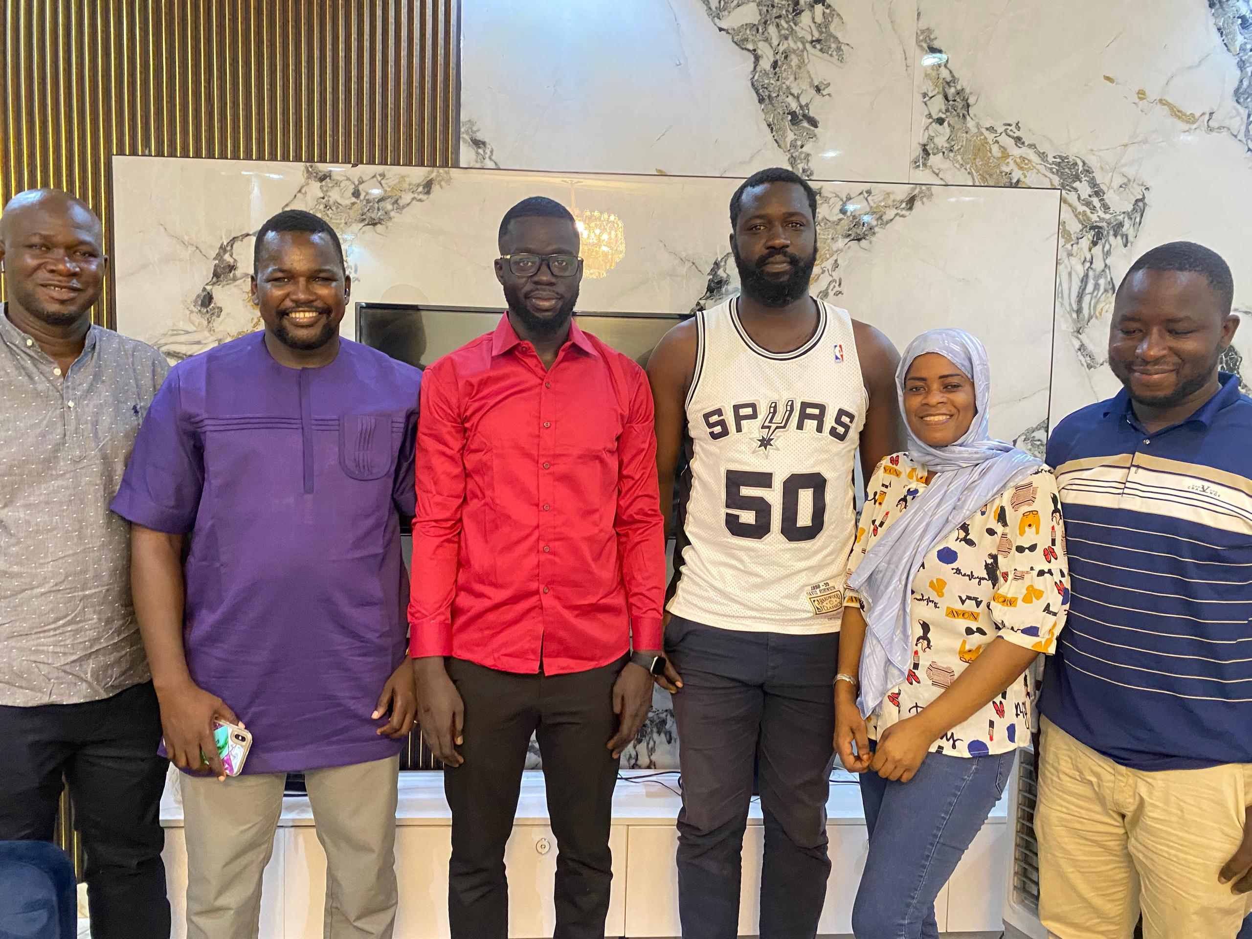 Honorable député Ousmane ciss : j’ai reçu ce jour les laborantins d’Eramet GCO pour échanger sur leurs conditions de travail.