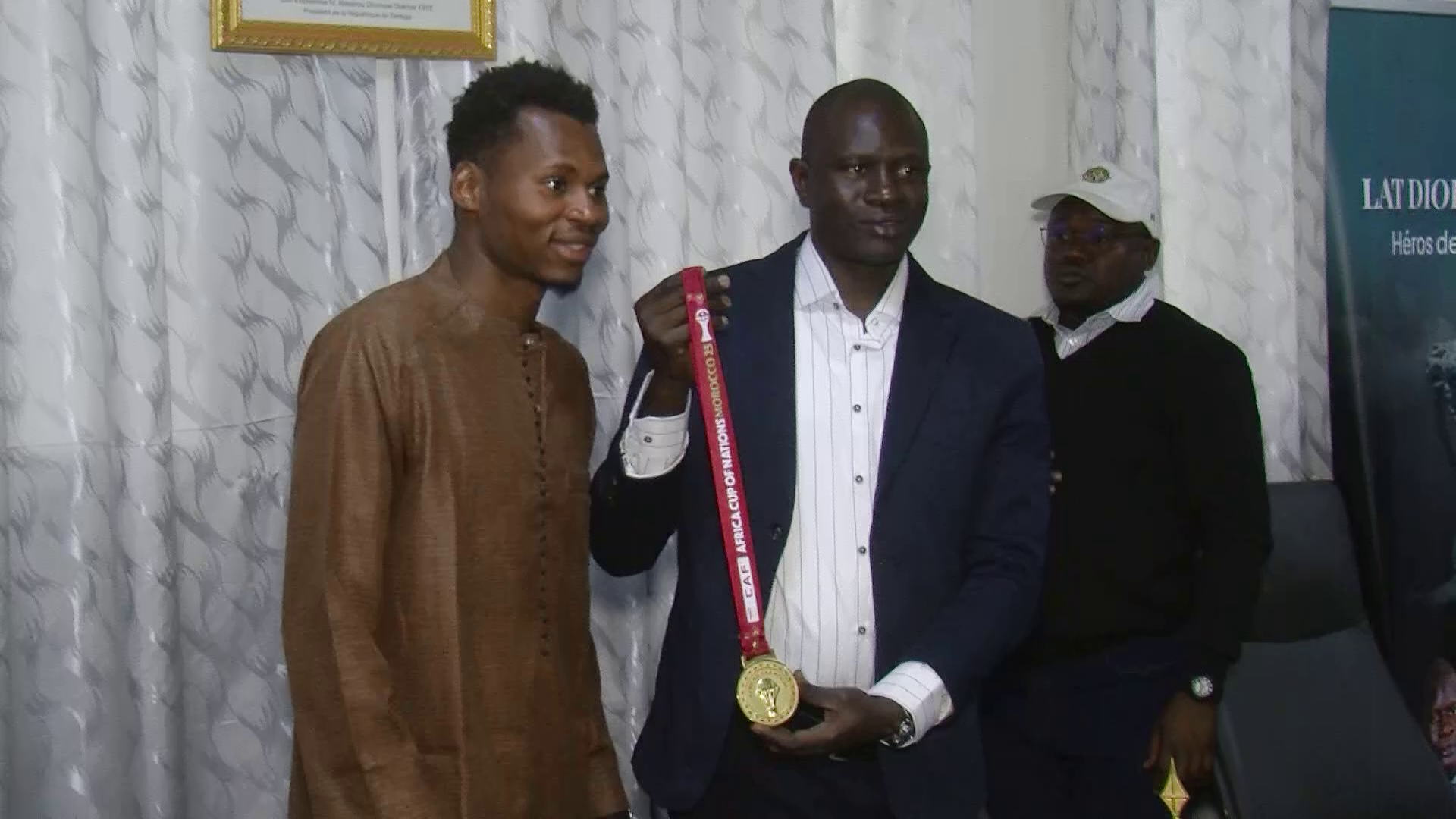 Thiès – Retour triomphal de Habib Diallo : Le Maire Babacar Diop  accueil le champion d’Afrique