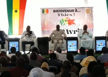 Thiès – Forum Populaire initié par le Maire Babacar Diop en vue des préparatifs du 4 Avril