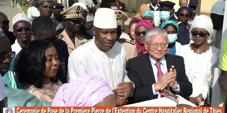 Thiès – Pose première pierre : L’hôpital régional ambitionne de relever son plateau médical