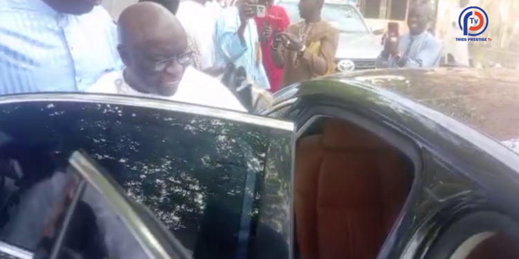 VIDEO – Korité 2026 – Le President Idrissa Seck a effectué la prière à la Grande mosquée de Moussanté