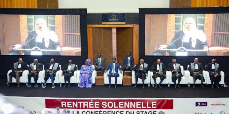Le President Diomaye a présidé la Rentrée solennelle de la Conférence du Stage du Barreau du Sénégal, édition 2026