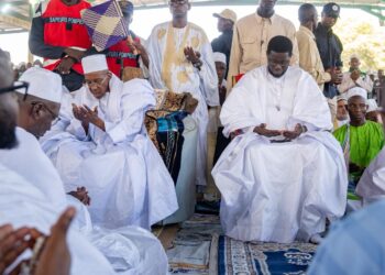 Daaka 2026 – Le President Diomaye a rendu visite à Thierno Ahmadou Tidiane Ba