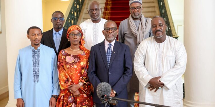 Le Chef de l’Etat a reçu en audience une délégation du Parti démocratique sénégalais