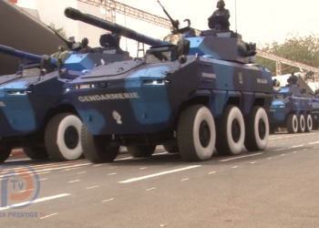 Thiès – Répétition générale pour le défilé du 04 Avril