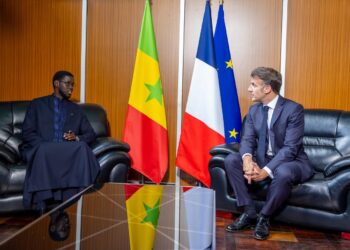 Les Présidents Bassirou Diomaye Faye et Emmanuel Macron se sont entretenus,  en marge du Sommet Africa Forward