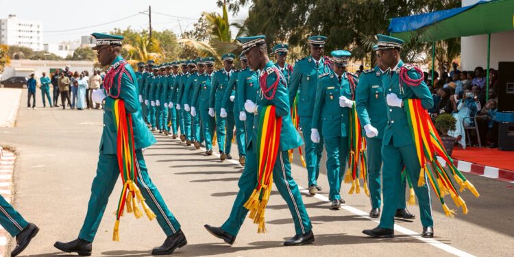 Police – Cérémonie de prestation de serment des officiers et sous officiers de la 49e promotion
