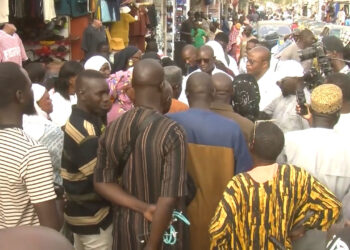 Thiès – Le maire de la ville en visite de courtoisie chez les commerçants du marché central