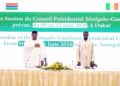 Le Chef de l’Etat a présidé le Conseil présidentiel sénégalo-gambien