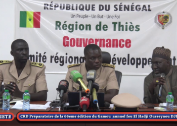 Thiès – CRD préparatoire de la 66èm Edition du Gamou annuel de feu El Hadj Ousseynou Djitté