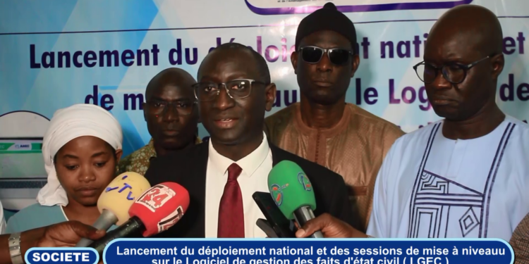 VIDEO – La Mairie de Thiès Est a abrité le lancement des opérations de digitalisation de l’état civil